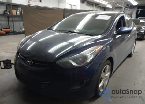 2013 Hyundai Elantra Gls z USA, uszkodzony, nr VIN 5NPDH4AE4DH343740